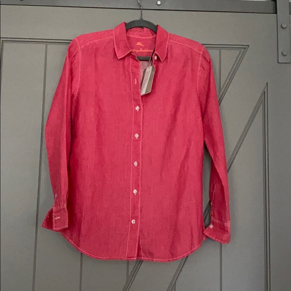 NWT TOMMY BAHAMAS BLOUSE/SHIRT